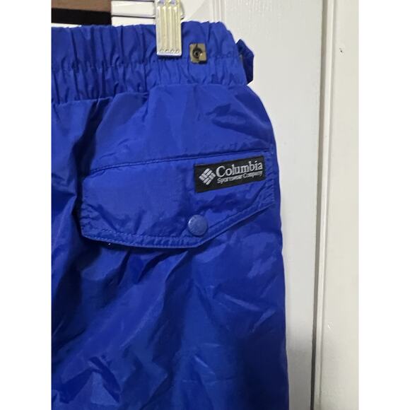 Columbia Mens Double Lined Snowboard Ski Snow Pants Blue Black Size XL 3L - Picture 3 of 11
